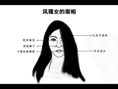 艷遇不斷的面相特征