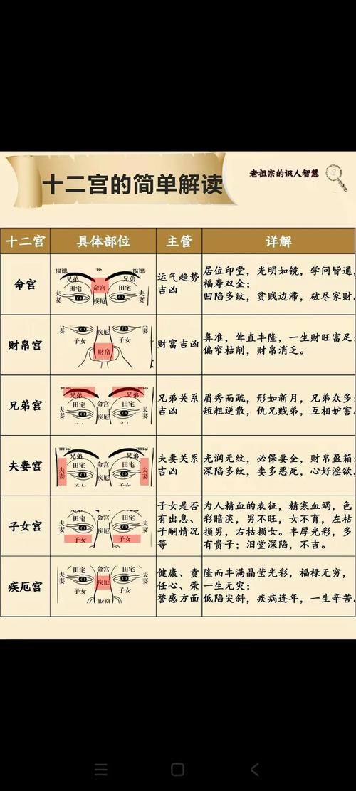 從面相看人 女人面相學圖解算命大全