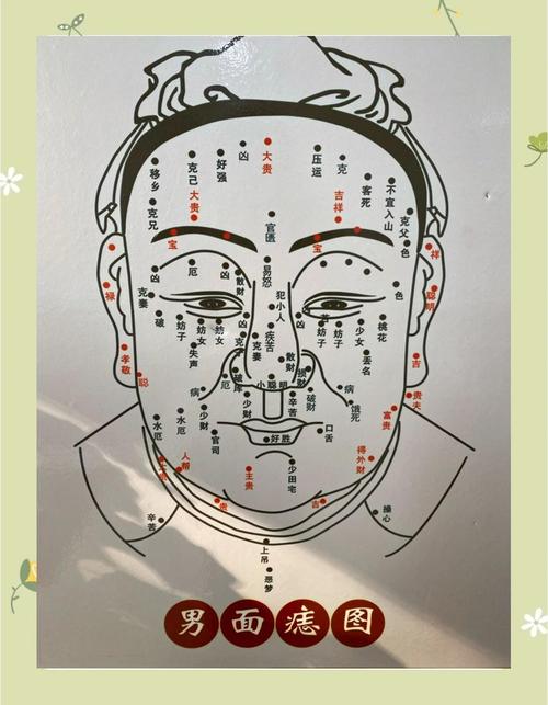 男人面相痣圖解 男人鼻子周圍的痣圖解