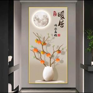 樓梯玄關掛什么畫好
