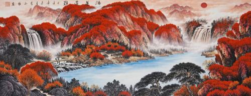 鴻運(yùn)當(dāng)頭畫掛西墻好嗎