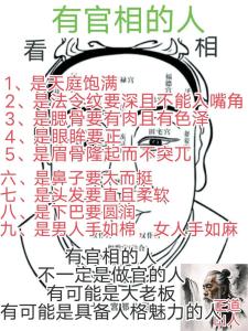 當官的人為何一眼就能看出 必成大器的大人物面相