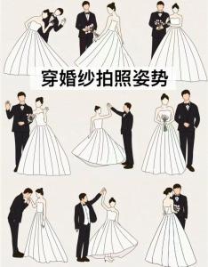教你怎樣正確擺放婚紗照