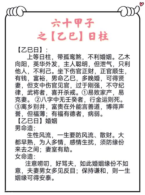 乙酉日柱婚姻配偶 庚子己未日柱