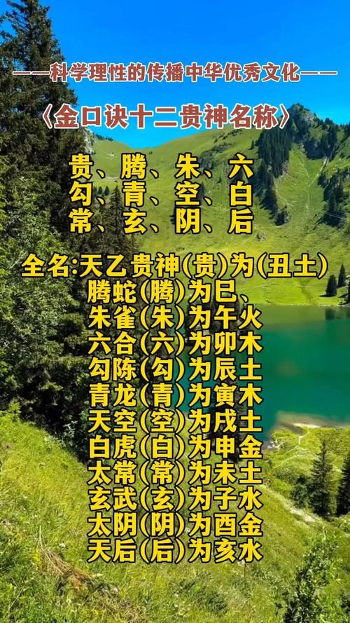 金口訣貴神朱雀代表什么