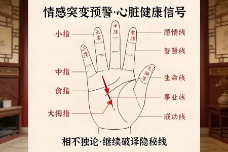 手相算命圖解：被“醋意”剝奪幸福的手相