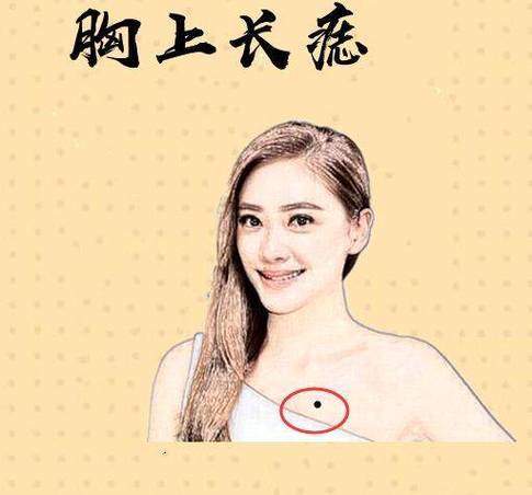 女生左胸胸下面有痣 胸下面長(zhǎng)痣的女人代表什么好不好
