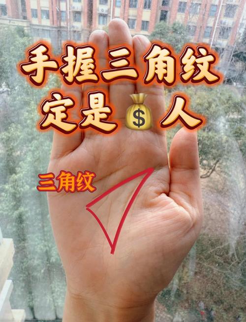 男人手掌心有三角紋的財運的手相 命運好不好