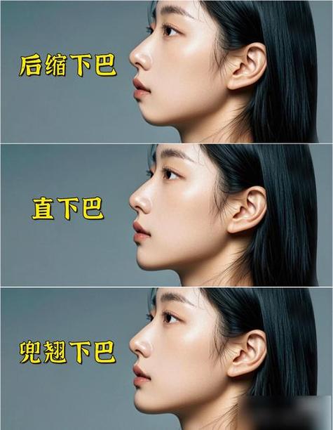 下巴尖端往上翹面相