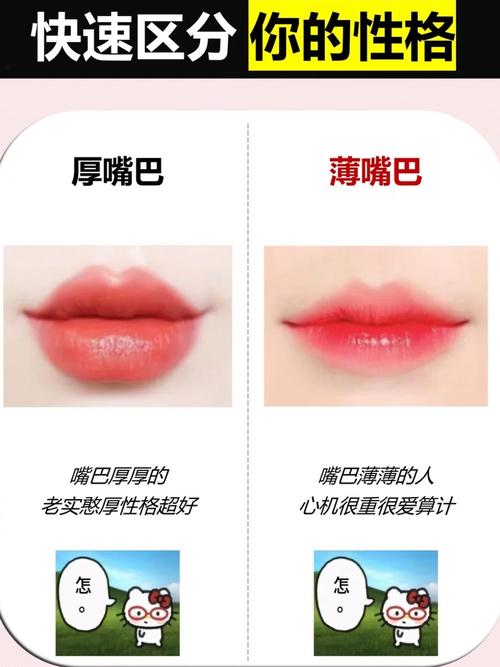 面相中嘴唇上薄下厚的人性格