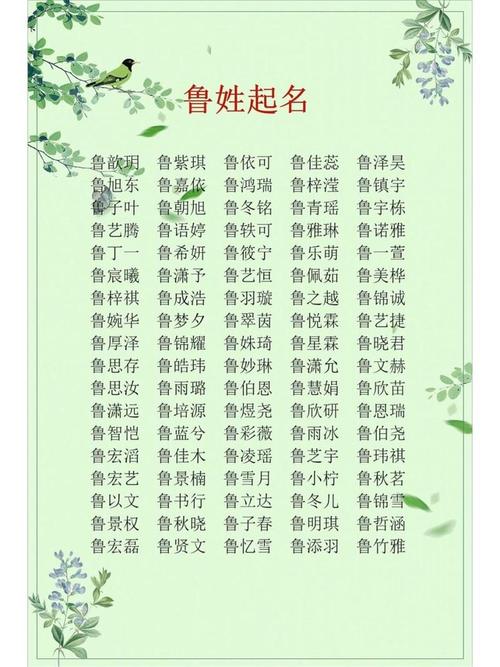 龍年魯姓男孩名字大全 龍年獨特好聽的魯姓男寶寶名字