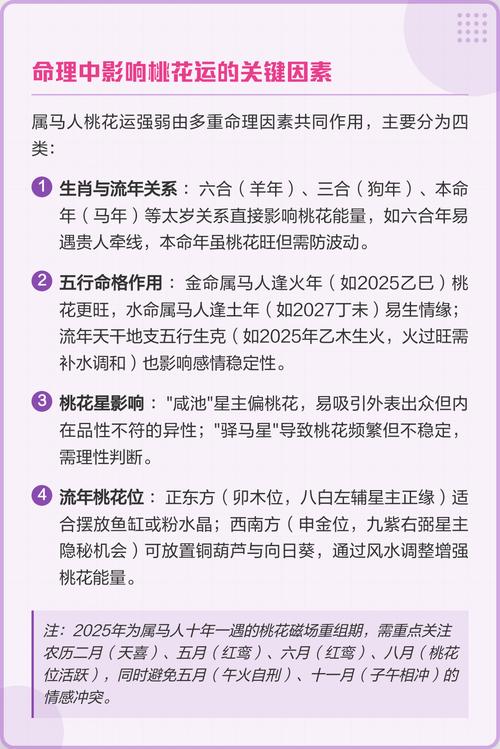 屬馬人2024年上半年桃花運好嗎