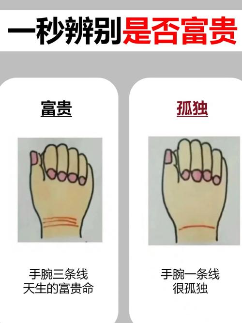手腕線測你的人生走向