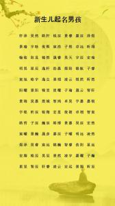 龍年姓謝男孩名字大全 龍年謝姓男孩簡單大氣的名字