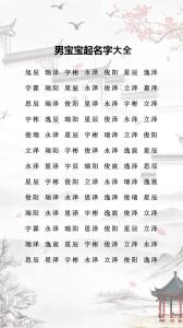 有寓意的男孩名字_寓意好的男孩名字大全