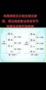 五格剖象人格如何算的