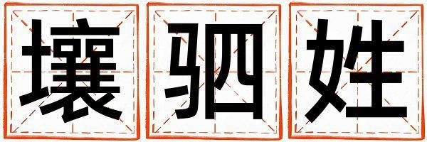 壤駟姓獨特優美的男孩名字