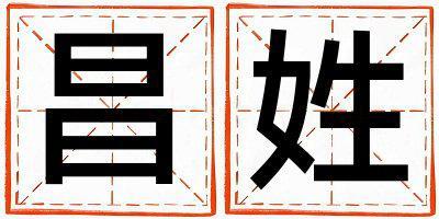 昌姓有創意的女孩名字