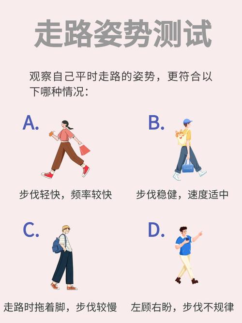 走姿看一個人的性格