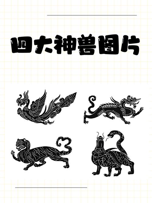 四象圖是什么意思？神話四神獸的圖釋