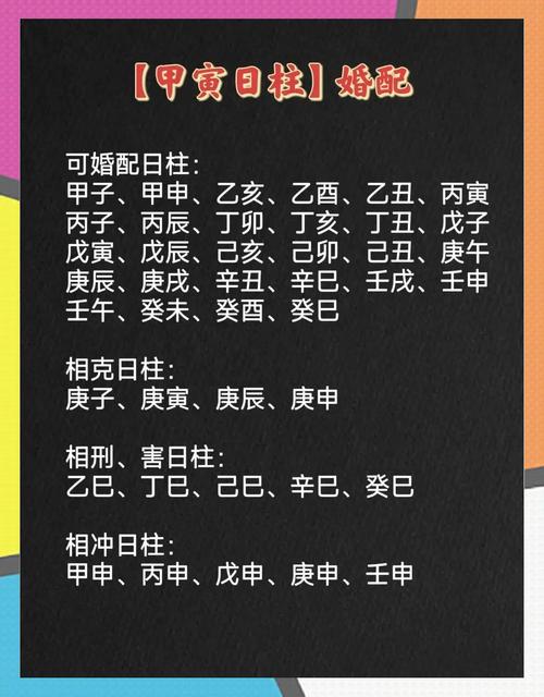 八字日柱配對(duì)  甲子日和甲寅日可以婚配嗎