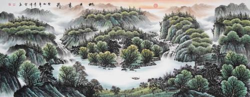家中懸掛壁畫具有五行功用 制造良好家居風水