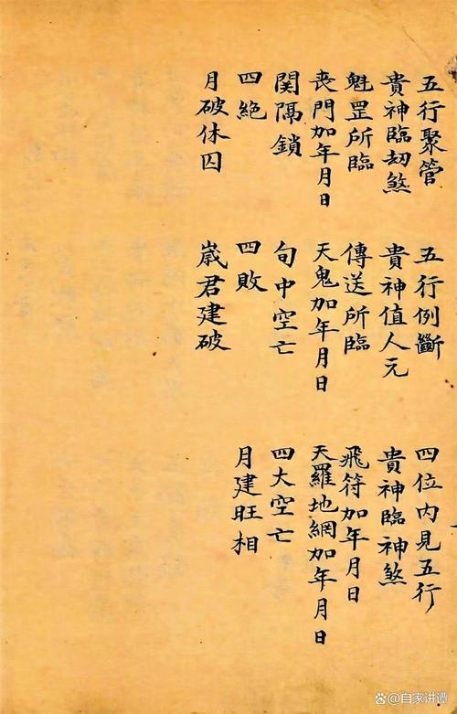 古版金口訣有幾種