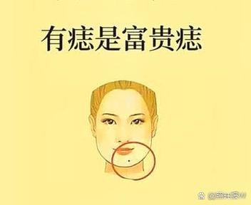 右下巴痣上長毛面相好不好
