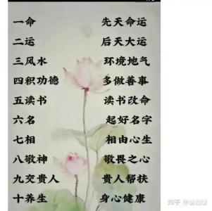 體相解析大全看你的人生順不順