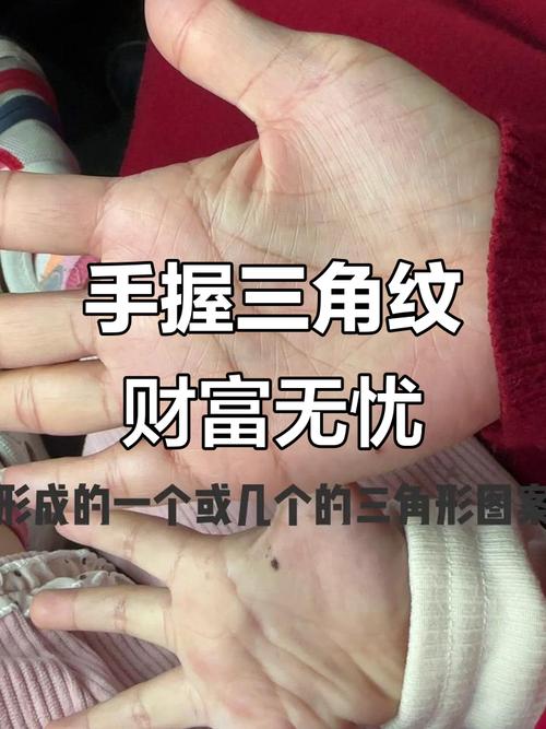 財庫滿滿的手相 三角紋在手心收入極為樂觀