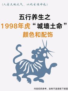 98年的虎是什么虎 納音五行為城頭土故為土虎之命