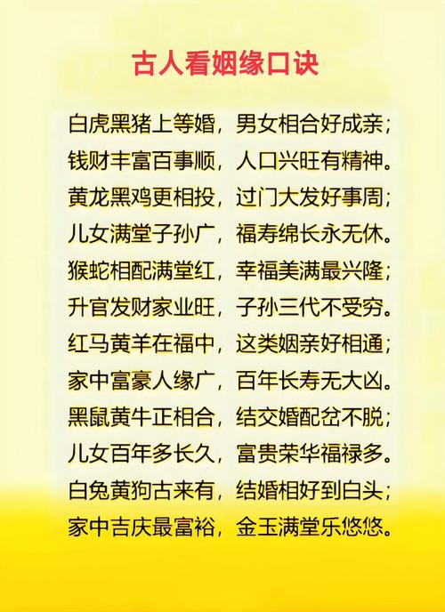 男女必知！讓你倆一生一世的婚姻風水