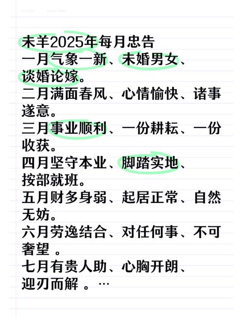 43年屬羊人2025年運勢及運程每月運程 43年屬羊的2025年運勢和財運怎么樣