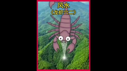 關于龍蝦出海穴的風水故事