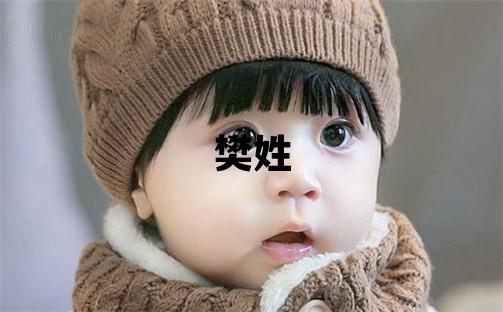 樊姓取名朗朗上口的女寶寶名字