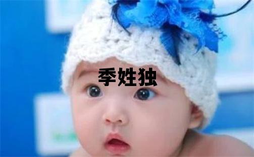 季姓獨特優美的男孩名字,取什么名字好