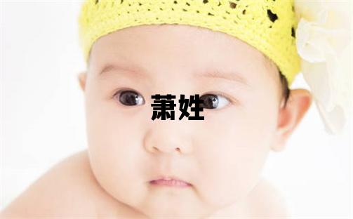 蕭姓有新意的女孩名字