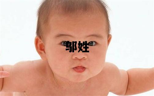 鄔姓吉利的男孩名字