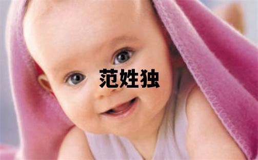 范姓獨特優美的男孩名字,取什么名字好