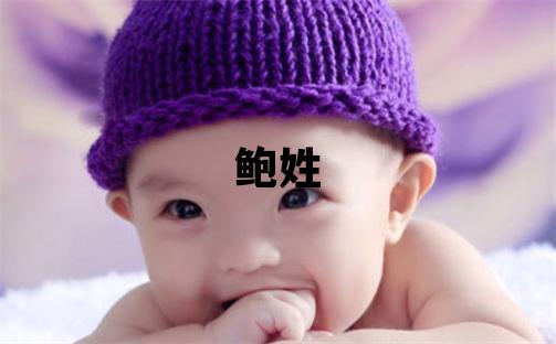 鮑姓取名有智慧才氣的男寶寶名字