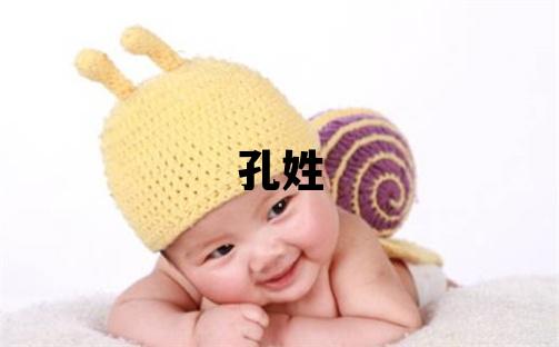 孔姓有涵養的男寶寶名字