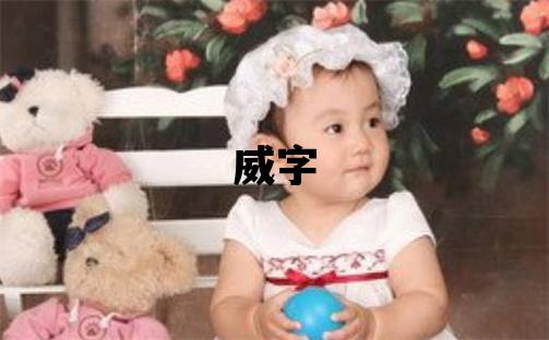 威字取名的寓意 威字取名的寓意男孩