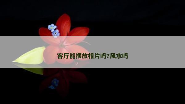 客廳能擺放相片嗎?風水嗎