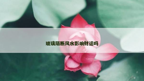 玻璃隔斷風水影響財運嗎