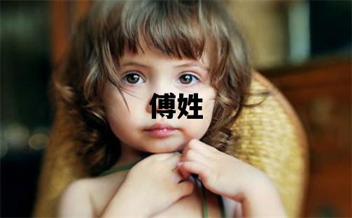 傅姓取名優美大方的男寶寶名字