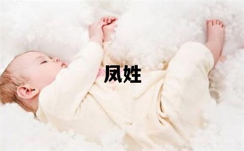 鳳姓取名洋氣的女寶寶名字