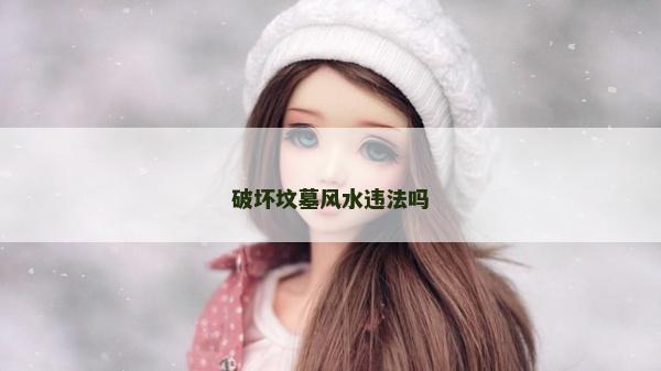 破壞墳墓風水違法嗎