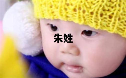 朱姓有詩意的女孩名字