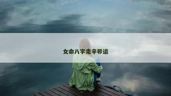 女命八字走辛卯運