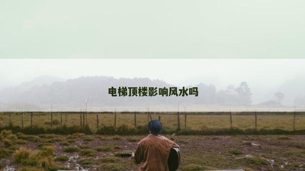 電梯頂樓影響風水嗎